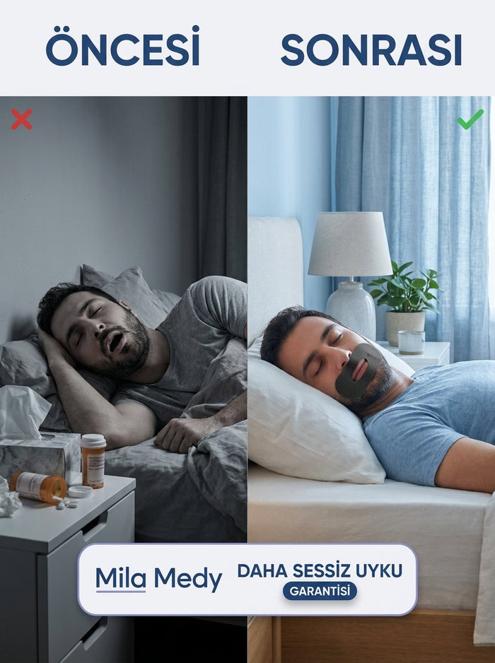 Mila Medy Anti Horlama Ağız Bandı 7
