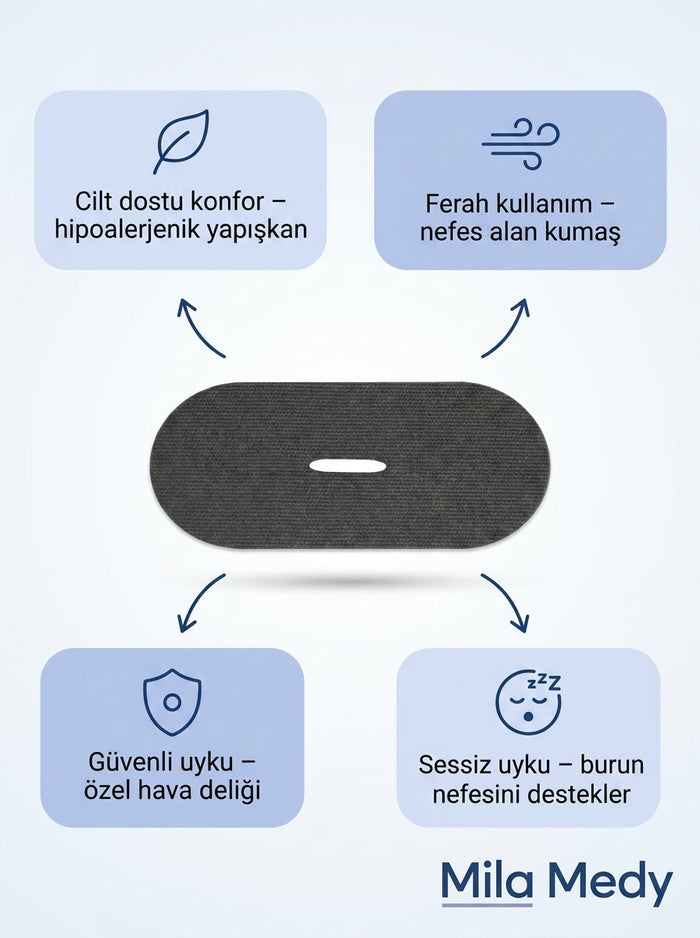 Mila Medy Anti Horlama Ağız Bandı 3