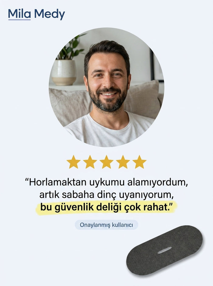 Mila Medy Anti Horlama Ağız Bandı 4